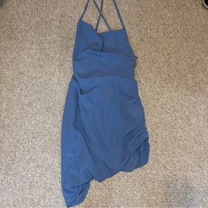 Asymmetrical Blue Forever 21 Dress